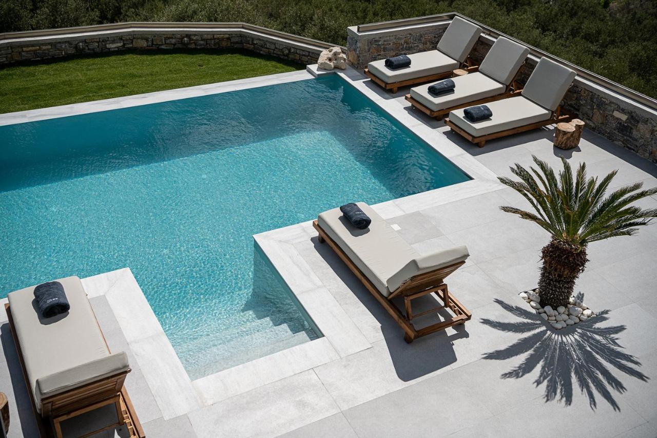 Villa Amavi - Private Heated Pool Kato Asites Esterno foto