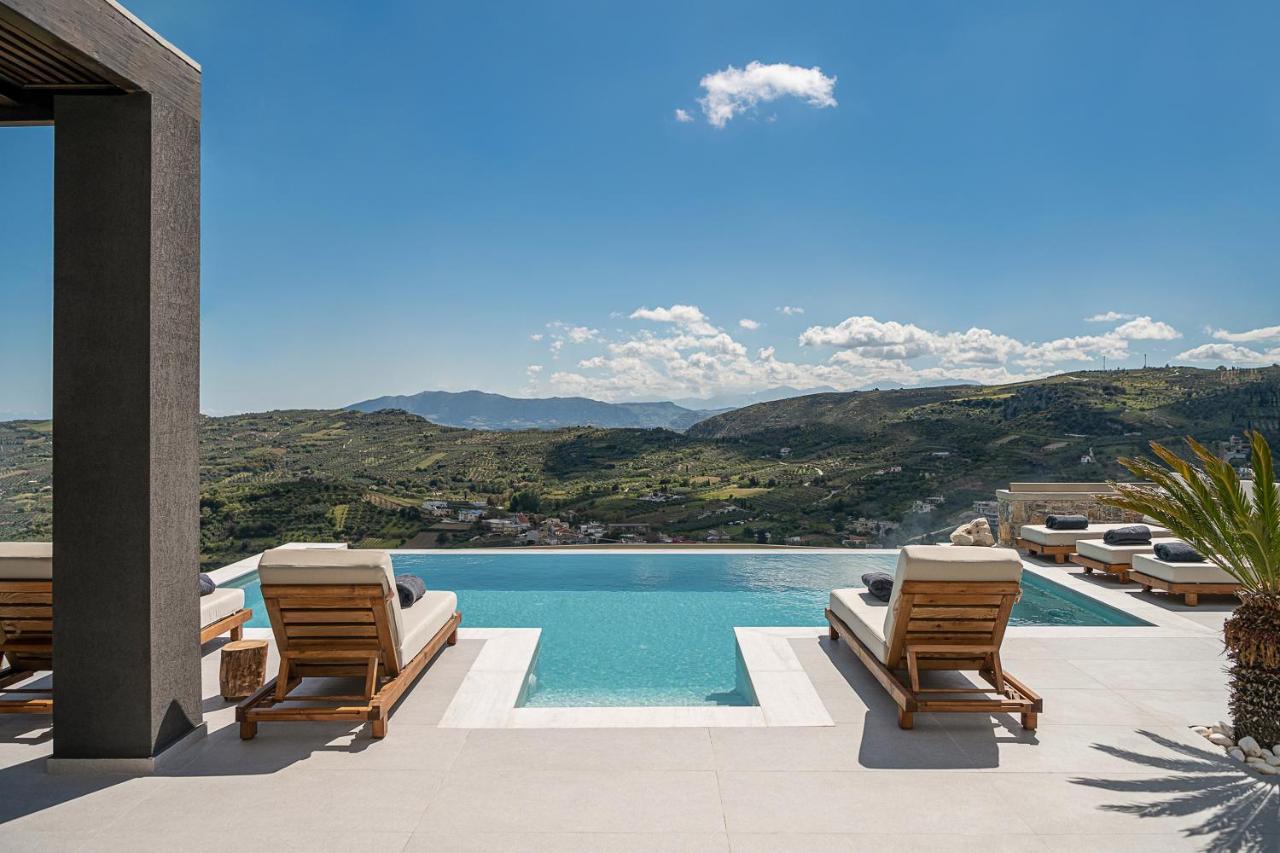 Villa Amavi - Private Heated Pool Kato Asites Esterno foto