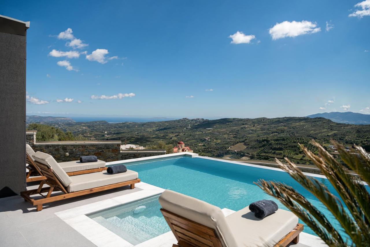 Villa Amavi - Private Heated Pool Kato Asites Esterno foto
