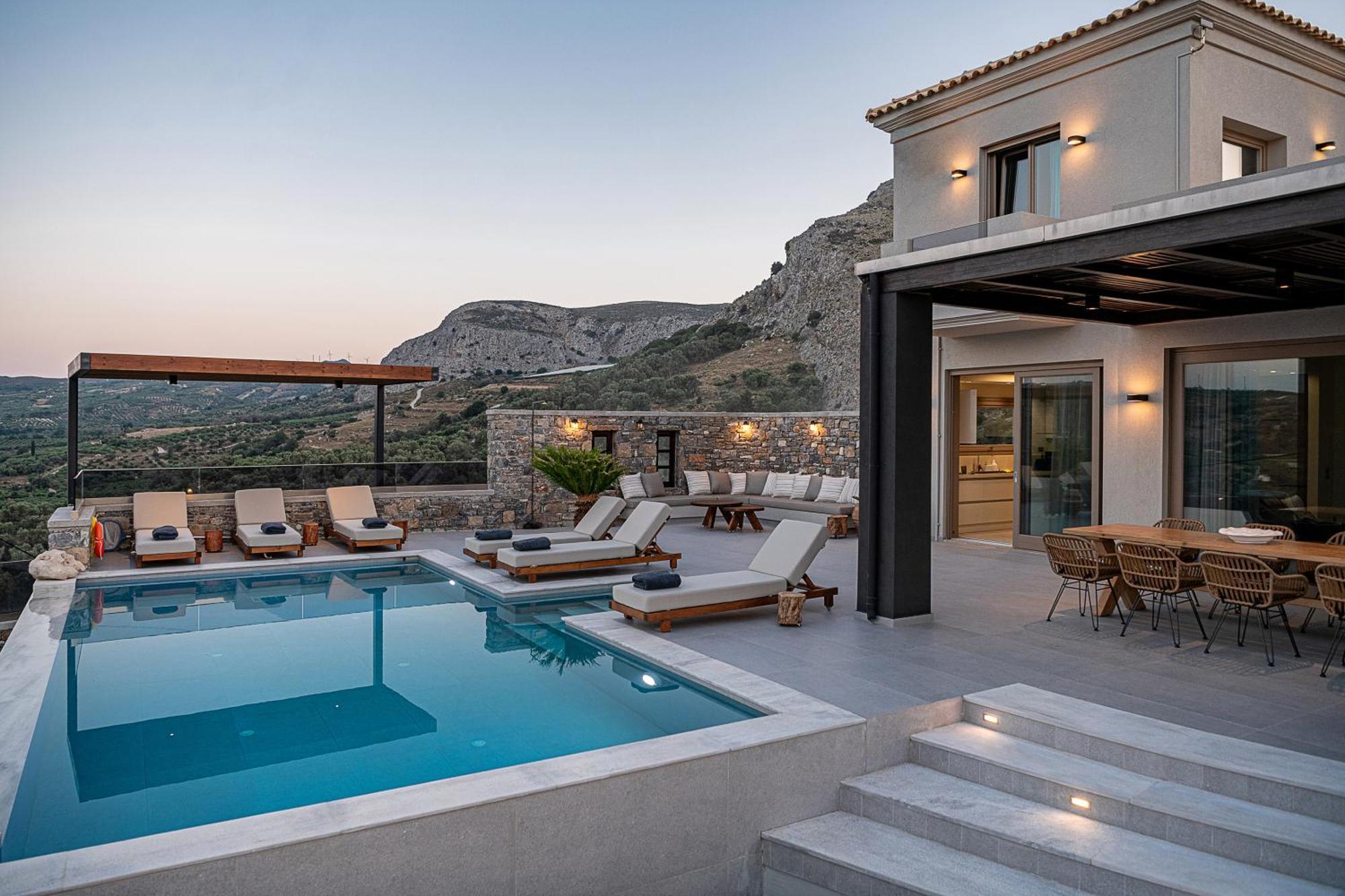 Villa Amavi - Private Heated Pool Kato Asites Esterno foto